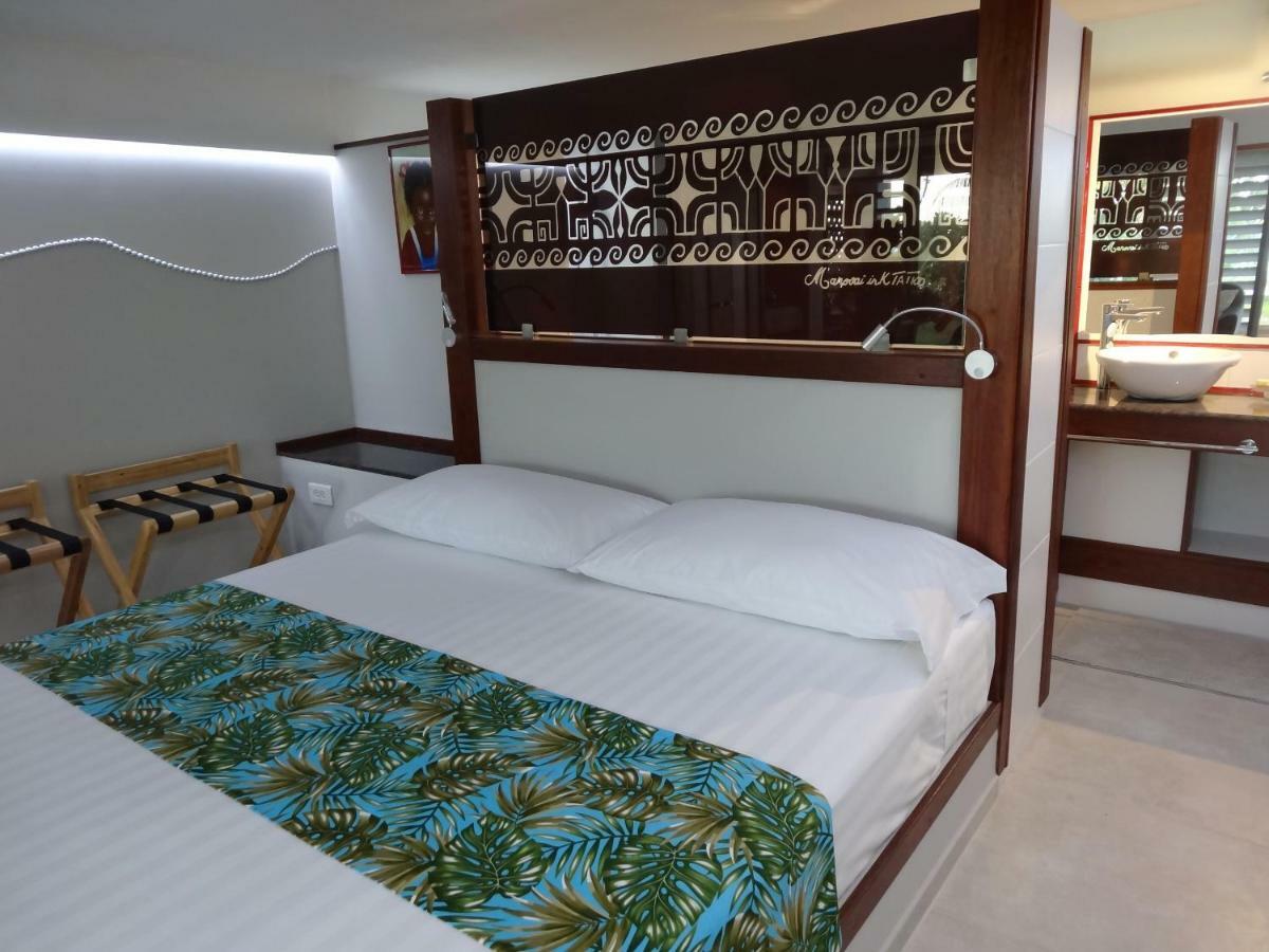 Pension Tiputa Lodge Rangiroa Экстерьер фото