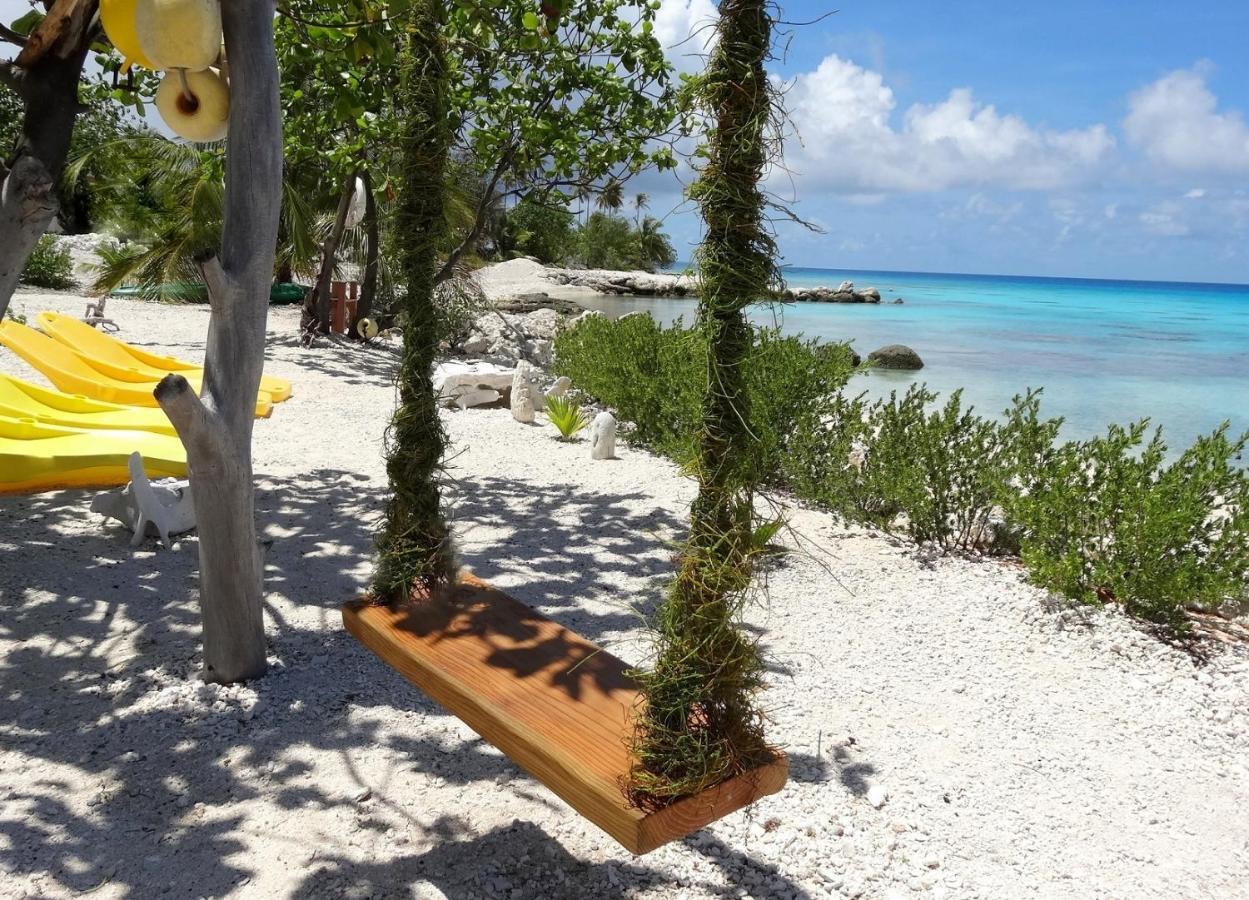Pension Tiputa Lodge Rangiroa Экстерьер фото